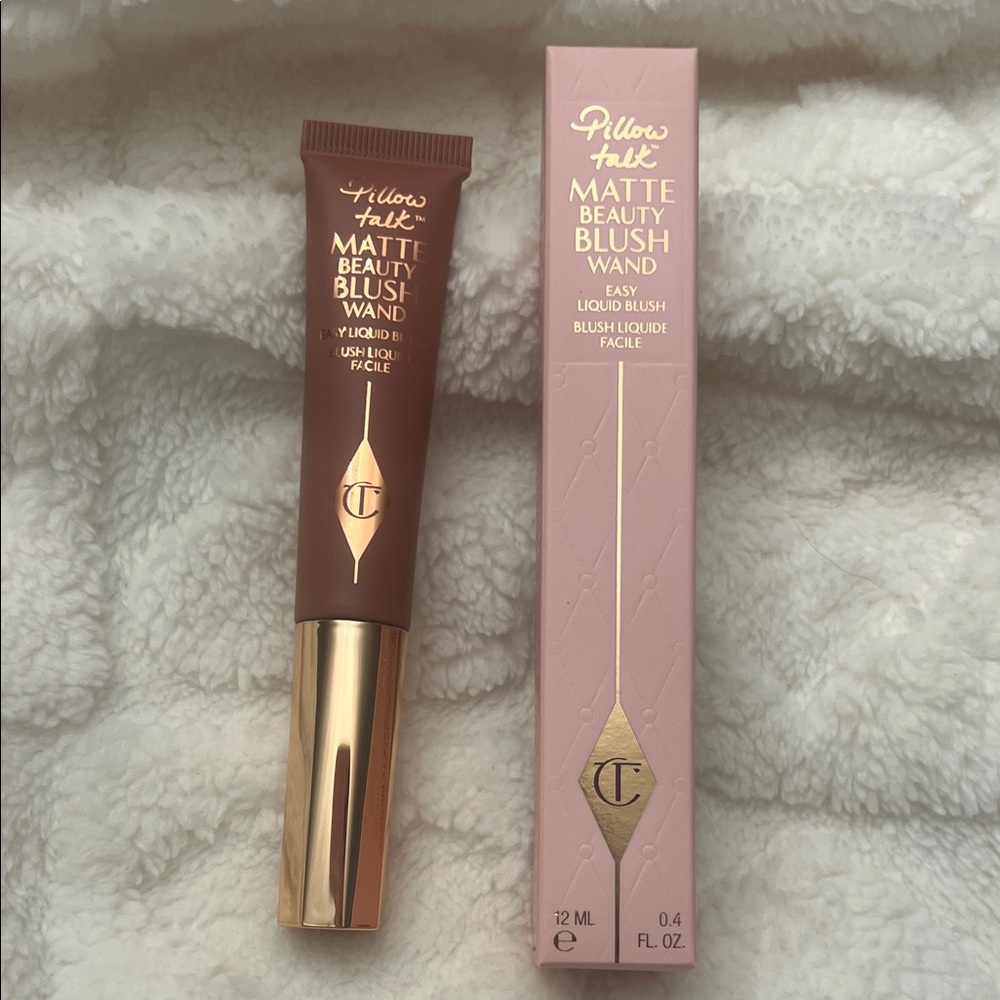 New Charlotte Tilbury Pillow Talk Matte Beauty Blush Wand